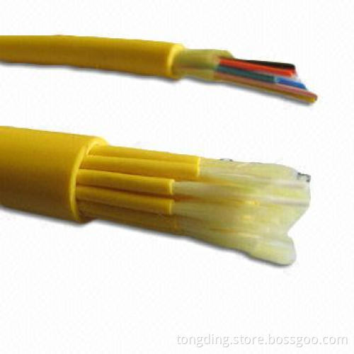 Multi-core Fiber-optic Cable for Indoor Assembly Application, Available with 2, 3 or 4km Drum Length
